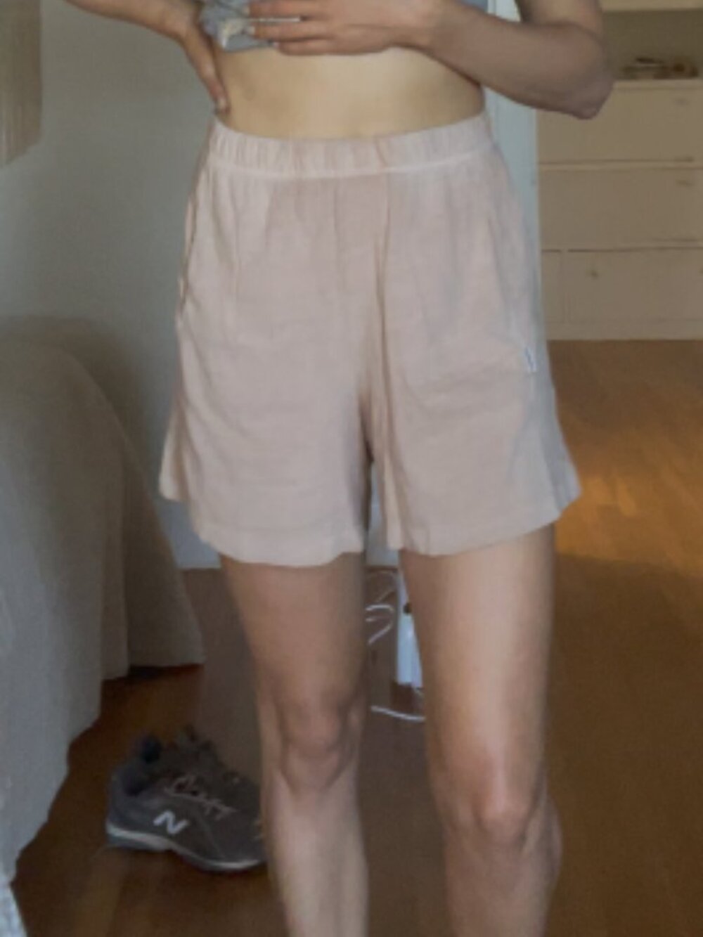Le Bonne Shoppe Dusty Pink Basketball Shorts - Picture 2 of 6